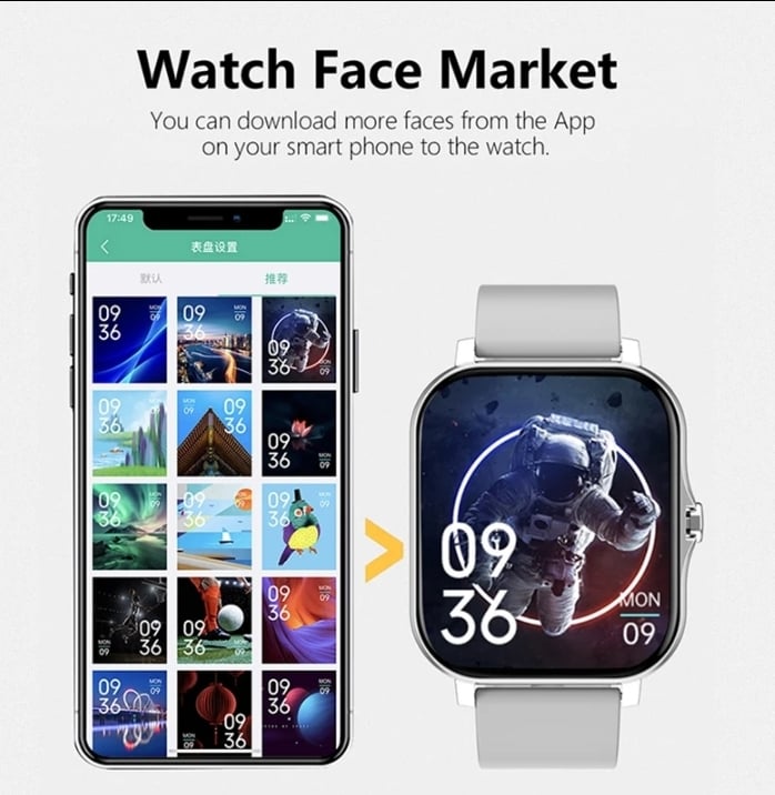 الرياضة ساعة ذكية اللياقة البدنية ساعة الصحة مراقب مقاوم للماء Smartwatch بلوتوث دعوة الساعات للرجال النساء IOS شاومي هواوي 2023