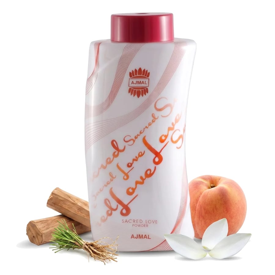 أجمل بودرة الجسم المعطرة سيكريد لاف أحمر 100 جم