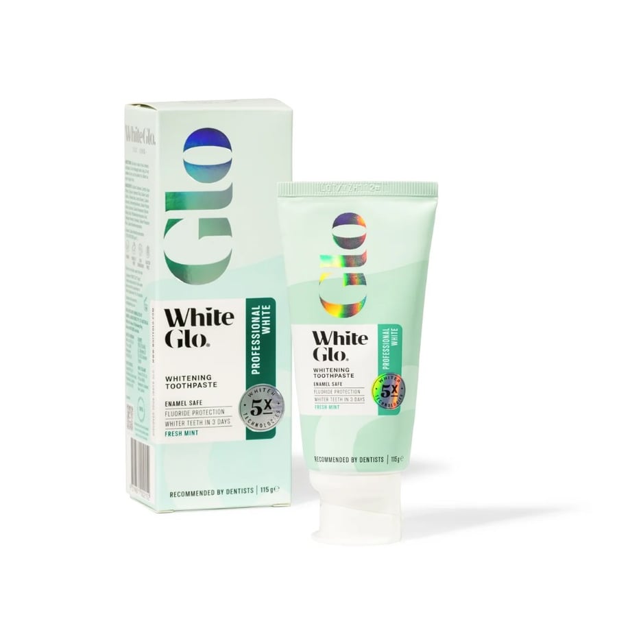 White Glo Professional Whitening Toothpaste 115g