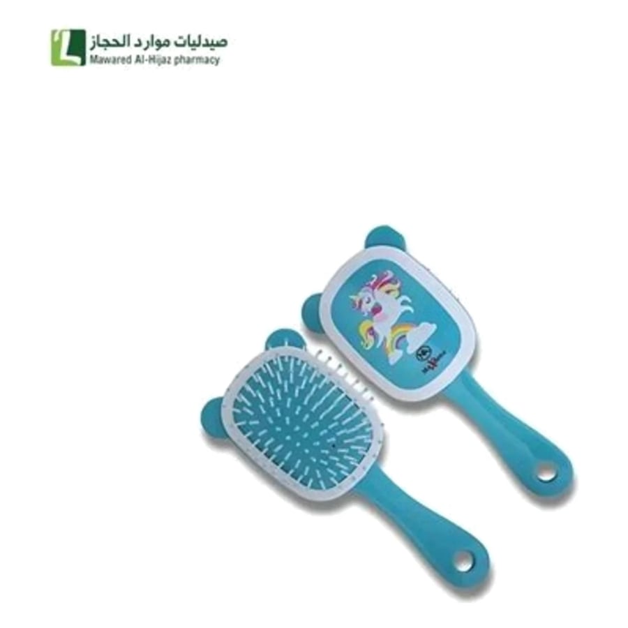 فرشاة شعر للأطفال بعلبة