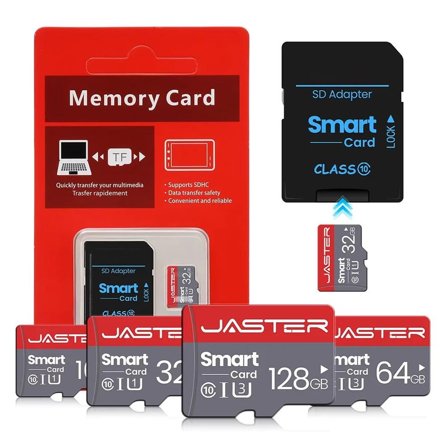 بطاقة Mini SD / TF عالية السرعة حتى 256GB