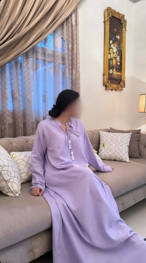جلابية بنفسجي