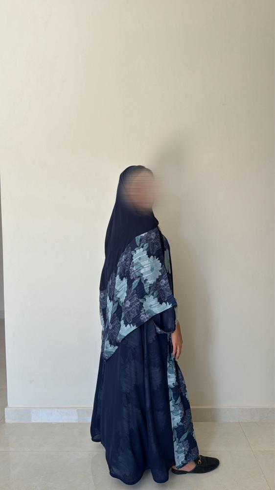 عباية شيفون مبطن