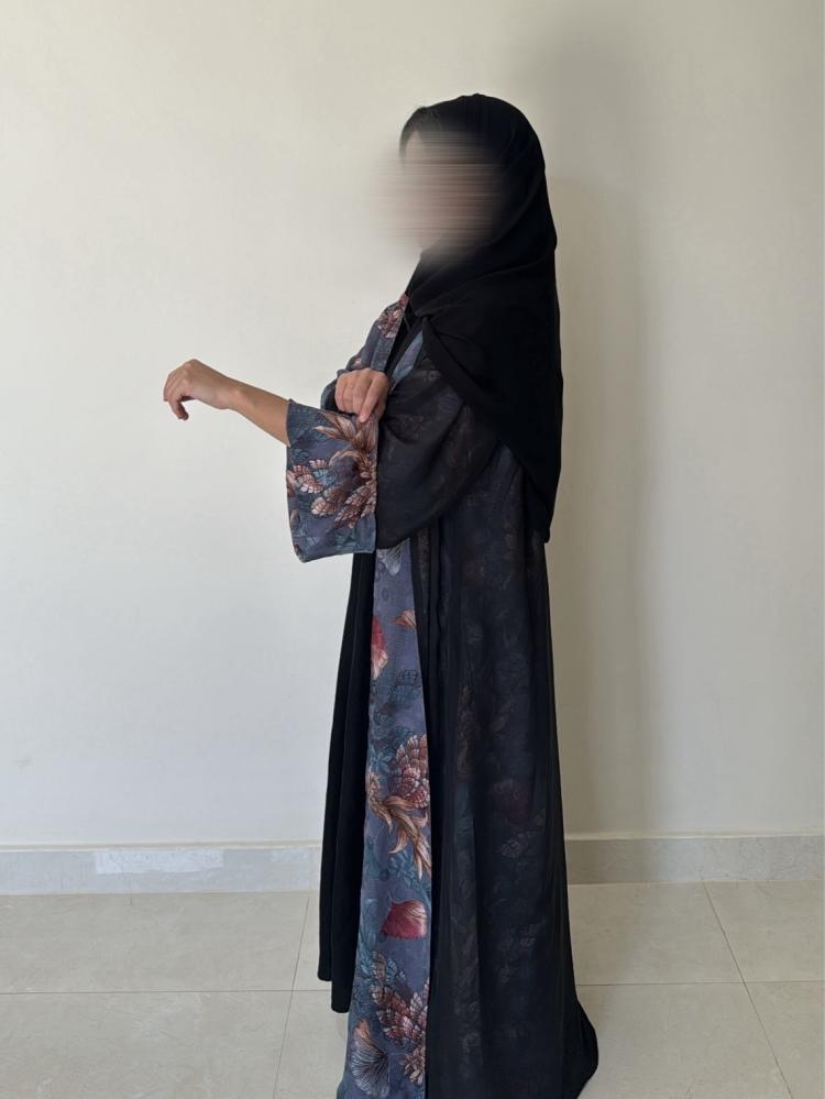 عباية شيفون مبطن