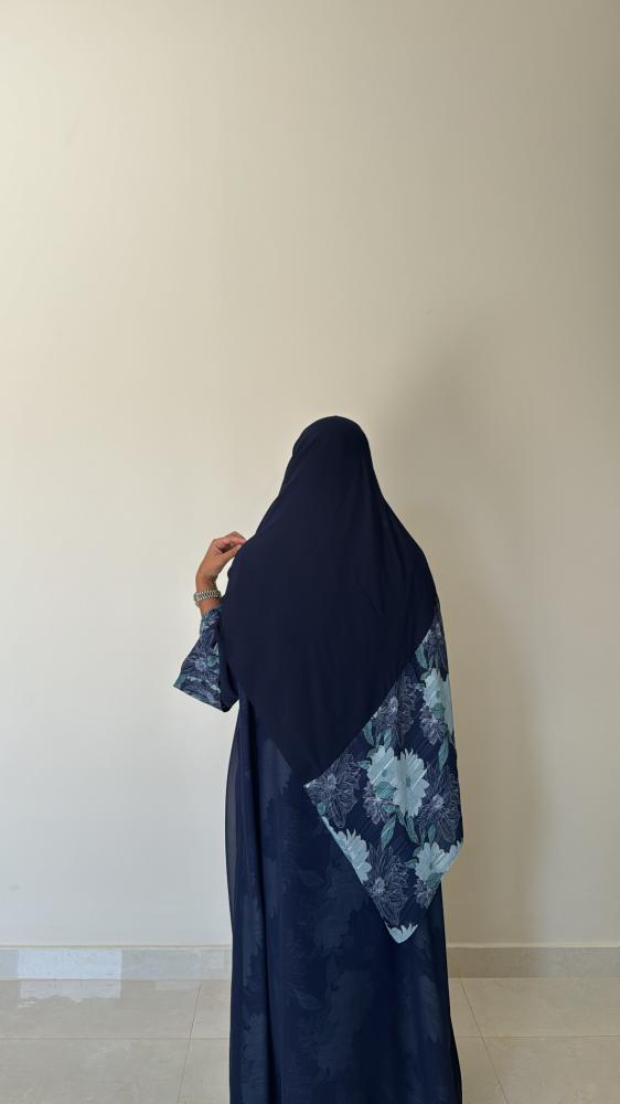 عباية شيفون مبطن