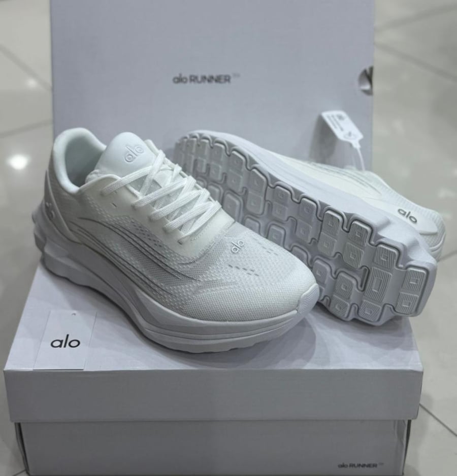 Alo Runner Grey Mesh