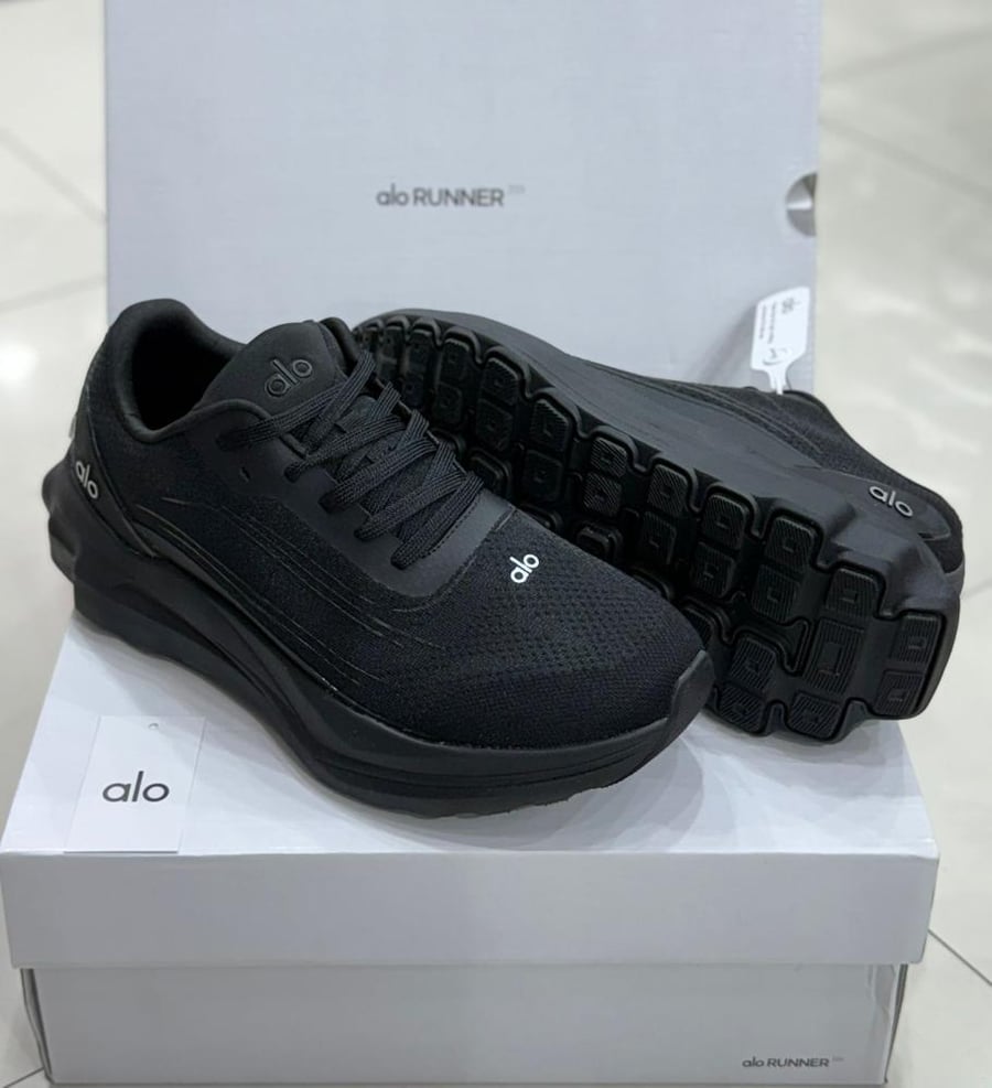 Alo Runner Grey Mesh