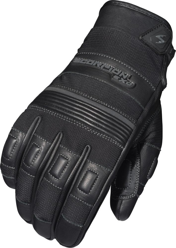 SCORPION EXO ABRAMS GLOVES BLACK قلفز سكوربيون ابراهام أسود