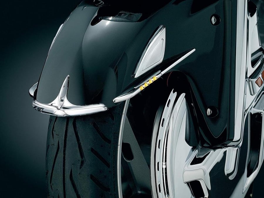 Front Fender Tip for GL1800 كروم مقدمة الرفرف الامامي من شركة كرياكن