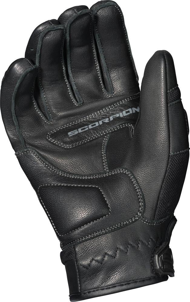 SCORPION EXO ABRAMS GLOVES BLACK قلفز سكوربيون ابراهام أسود
