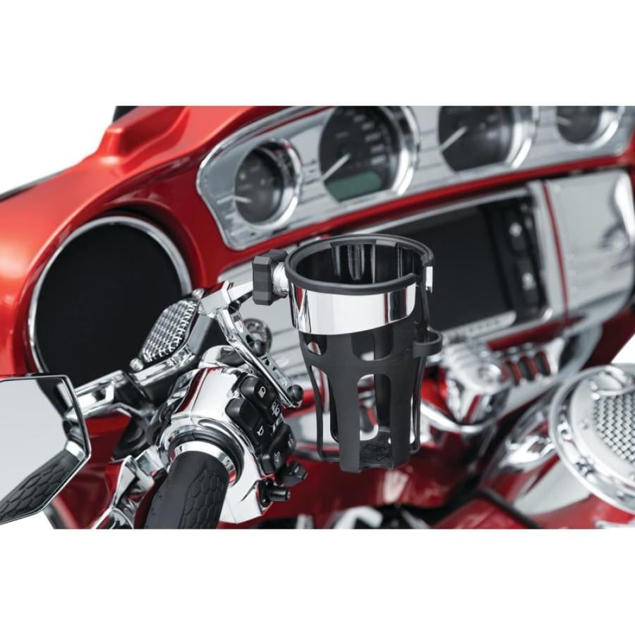 Kuryakyn 6484 Reflex Goldwing Driver Drink Holder Chrome كوب هولدر كروم من شركة كرياكن