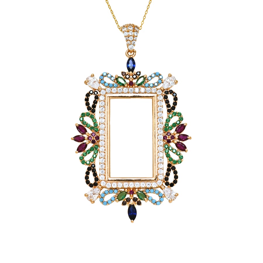 A suitable frame / border for a 10-gram gold bar made of 21-karat gold weighing 9.70 grams