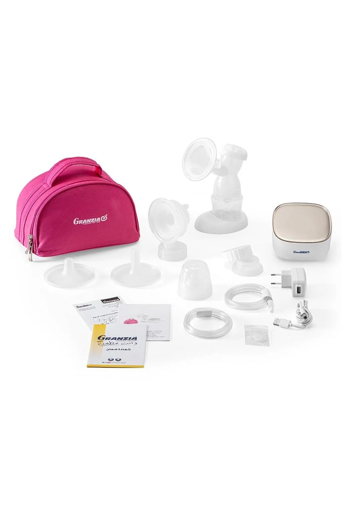 شفاط حليب كهربائي جرانزيا Goldenfeed مفرد | Granzia Goldenfeed Single Electric Breast Pump