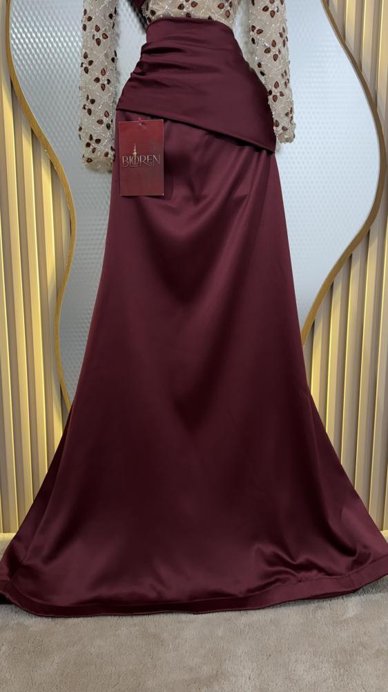 فستان سهره فخم شك تطريز انيق