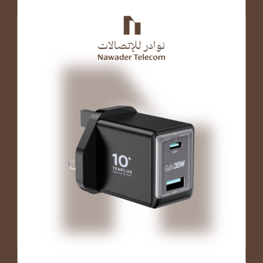 فيش جداري 35 واط منفذين ماركة TENPLUS
