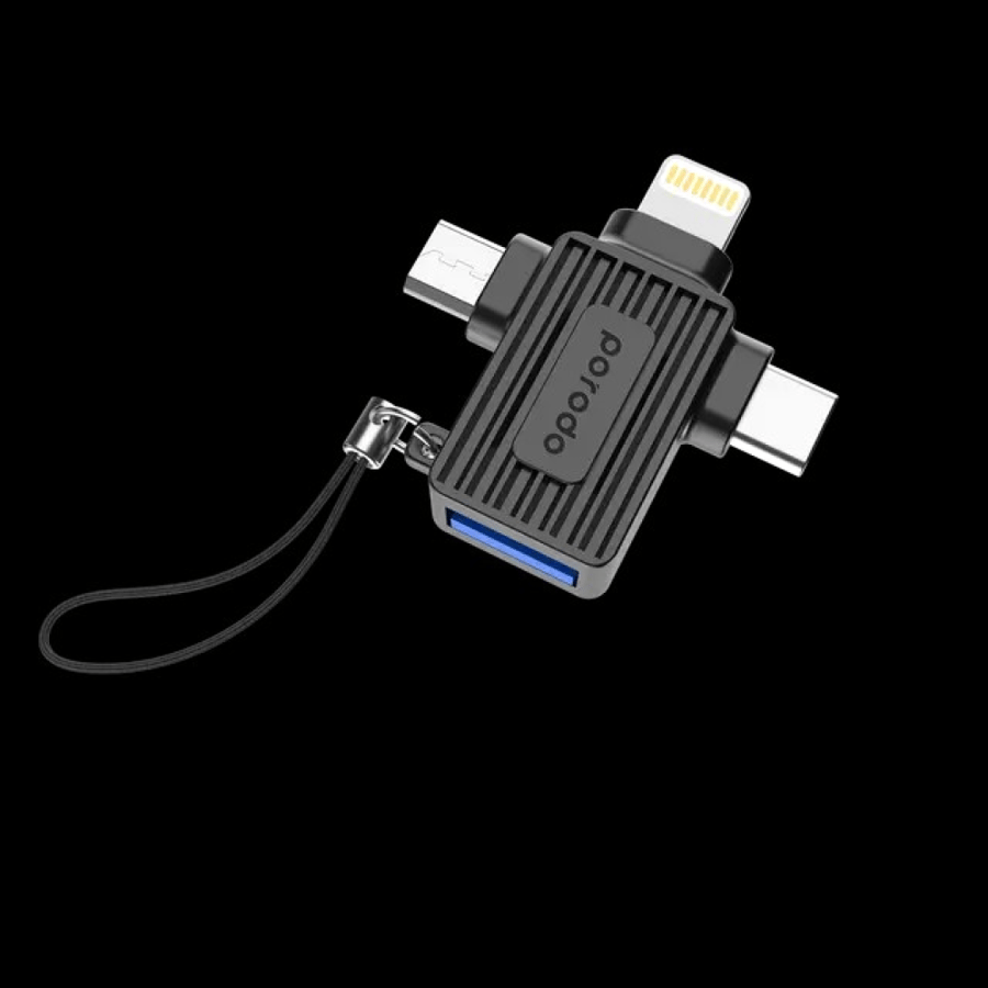وصلة نقل 3 -1 الى USB بسرعة 480 ماركة PORODO