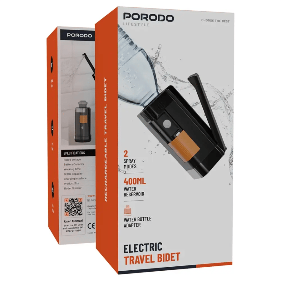 شطاف سفر محمول 400 مل ماركة PORODO
