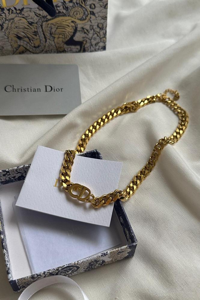 Dior necklace with accessories