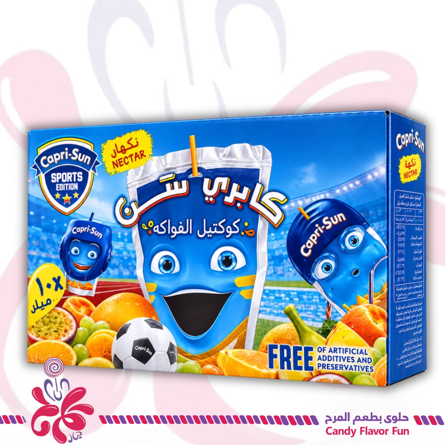 عصير كابري سن نكتار كوكتيل الفواكه 200مل × 10 عبوات