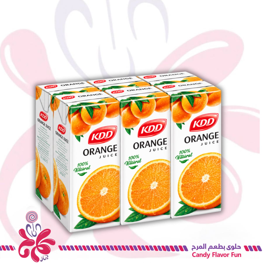 عصير برتقال كي دي دي