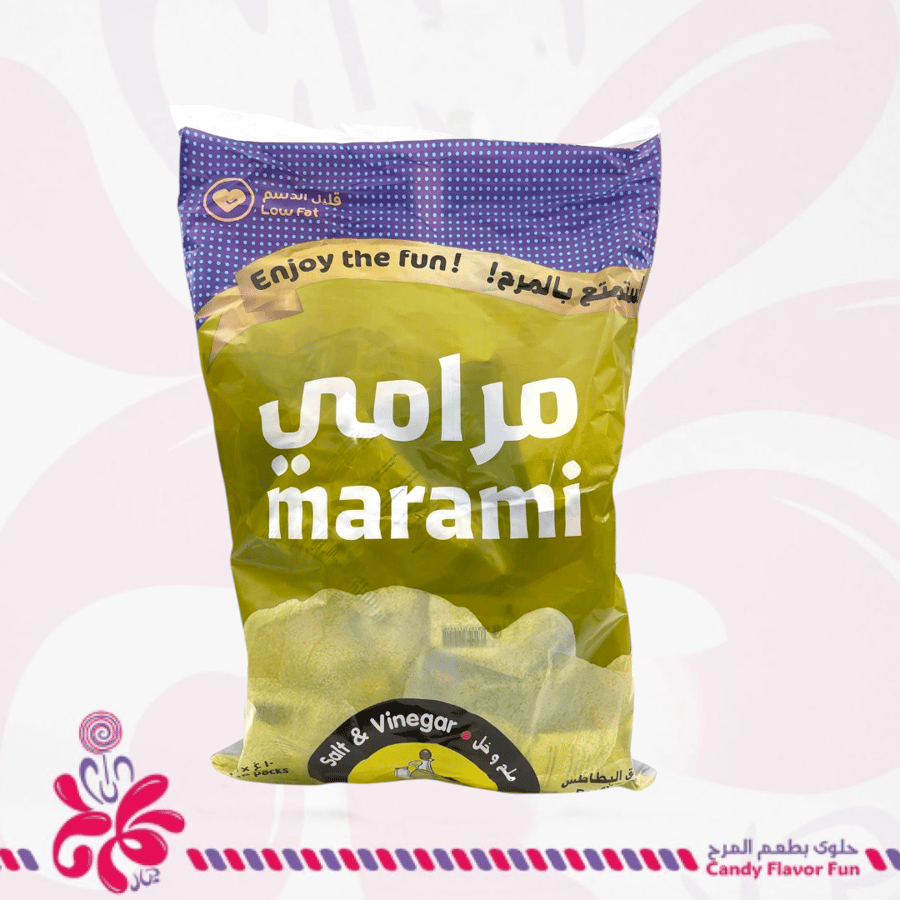 بطاطس مرامي ملح وخل 18* 10 جرام