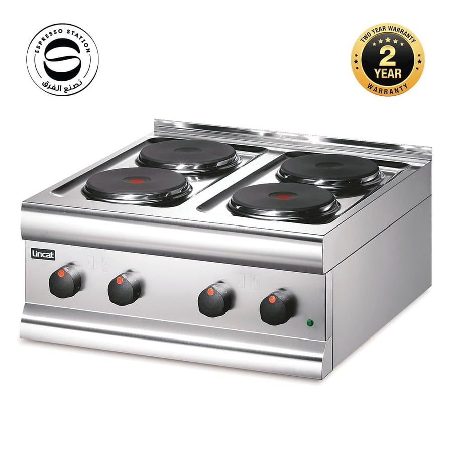 (LINCAT HT6), HOT PLATE ,COUNTERTOP,ELECTRIC 4 PLATES