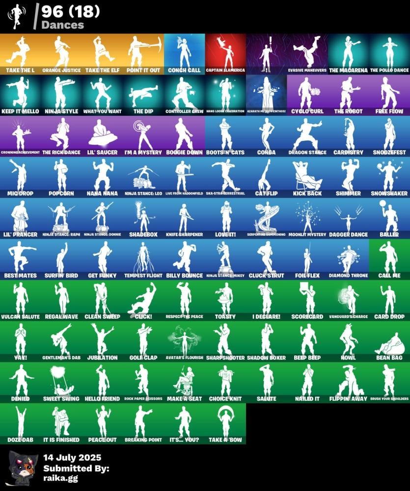 حساب فيه نص سيزون ثالث + 75 سكن + رقصة تيك ذا ال اساسي يربط