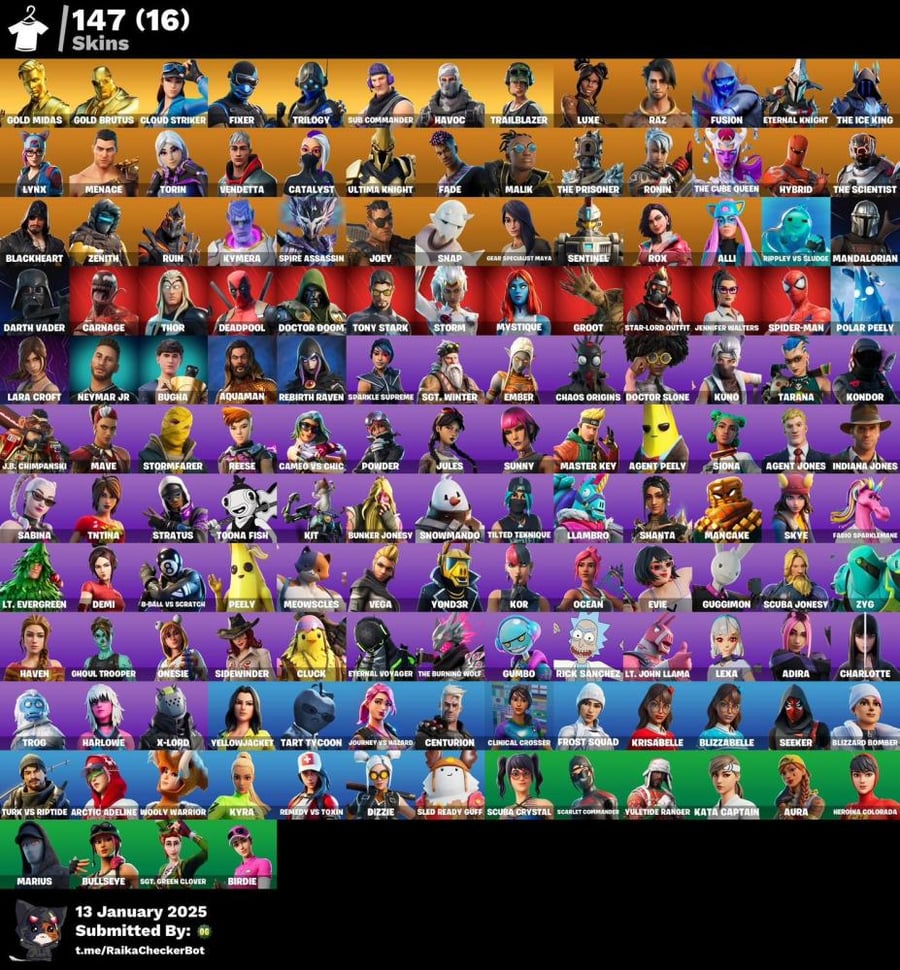 Twitch housing account rare + 150 houses + 130 basic dance connection