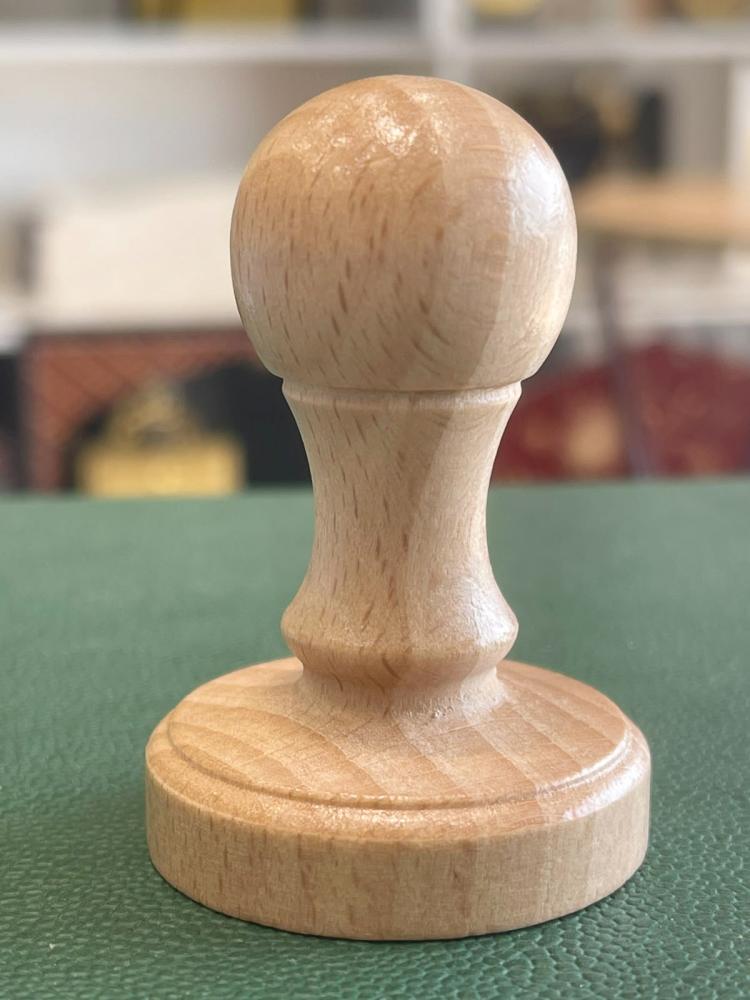 ختم خشب تقليدي دائري 4 CM