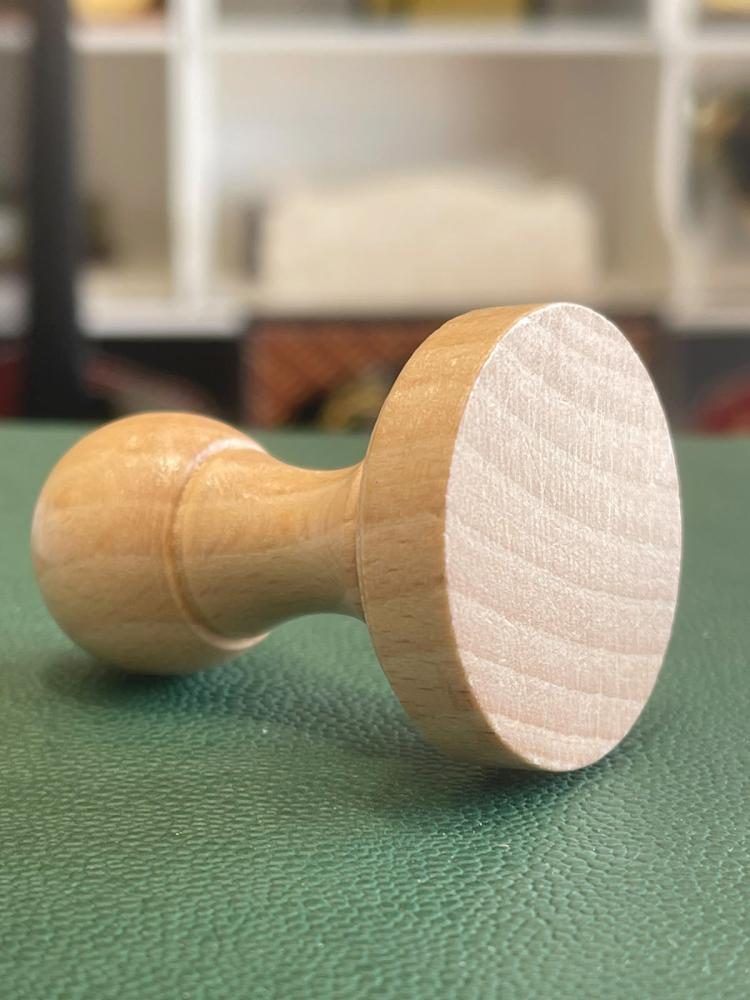 ختم خشب تقليدي دائري 4 CM