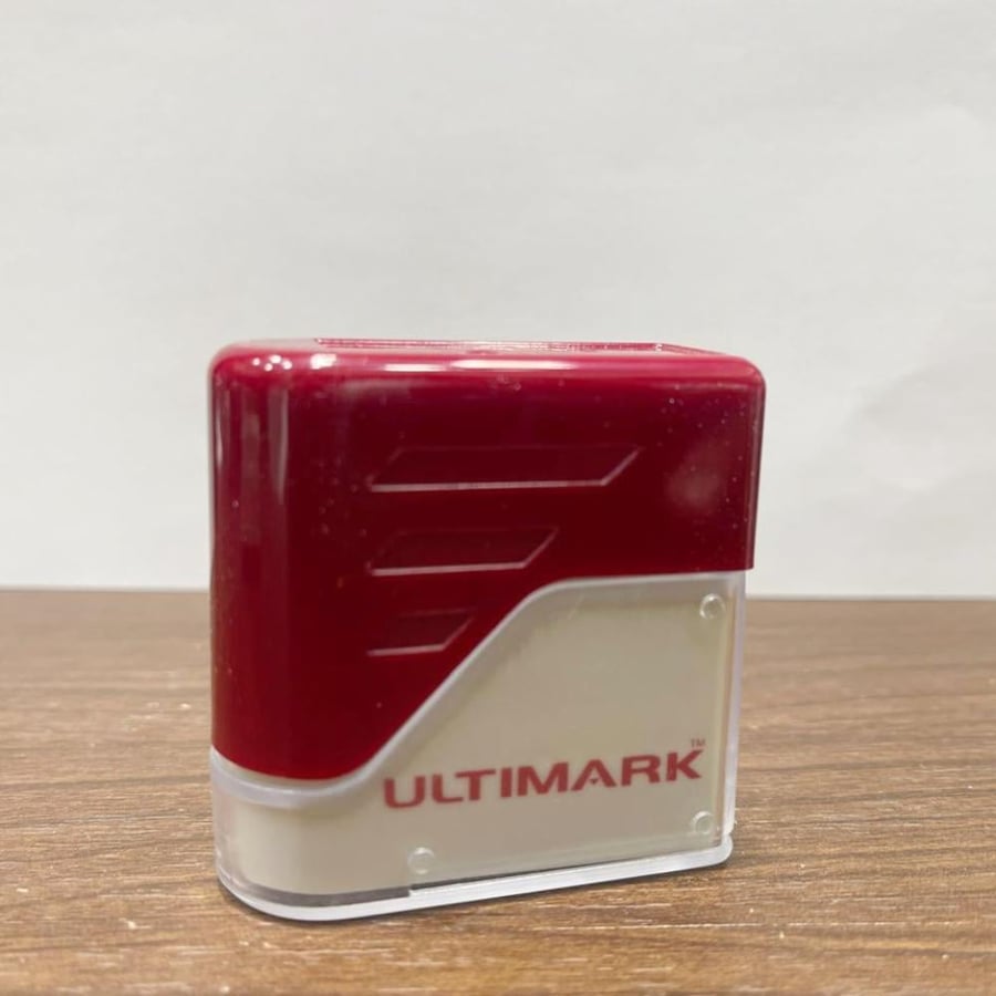 ختم Ultimark مستطيل 1cm×3.5cm