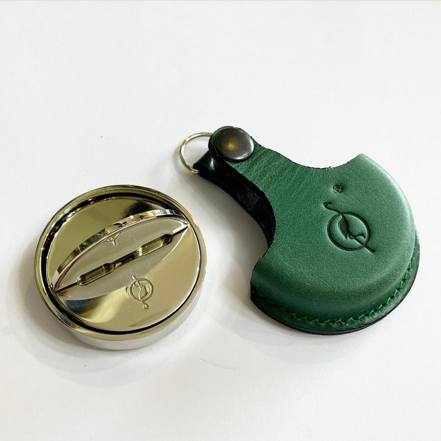 ختم جيب روسي أخضر (قطر 4cm)