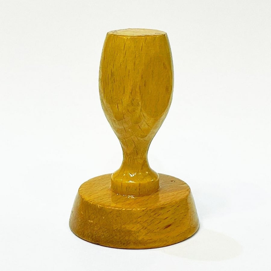 3.5cm ختم خشب تقليدي دائري