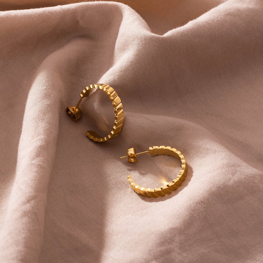 Fiji Carved Earrings