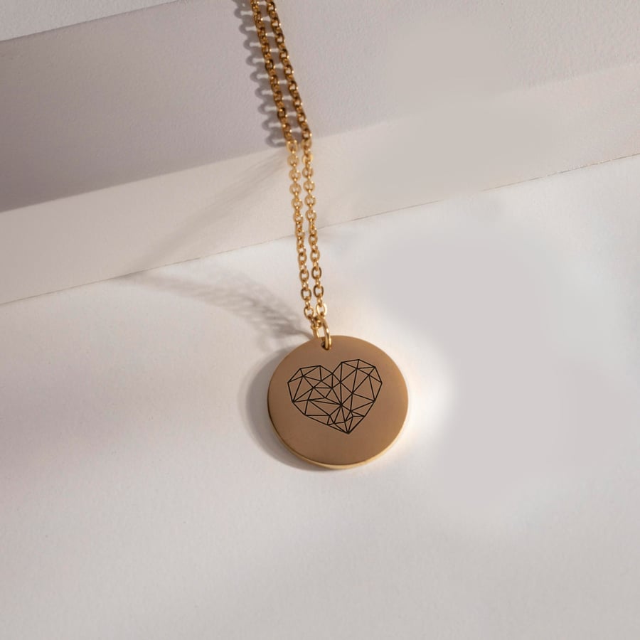 Lauren Necklace - Heart
