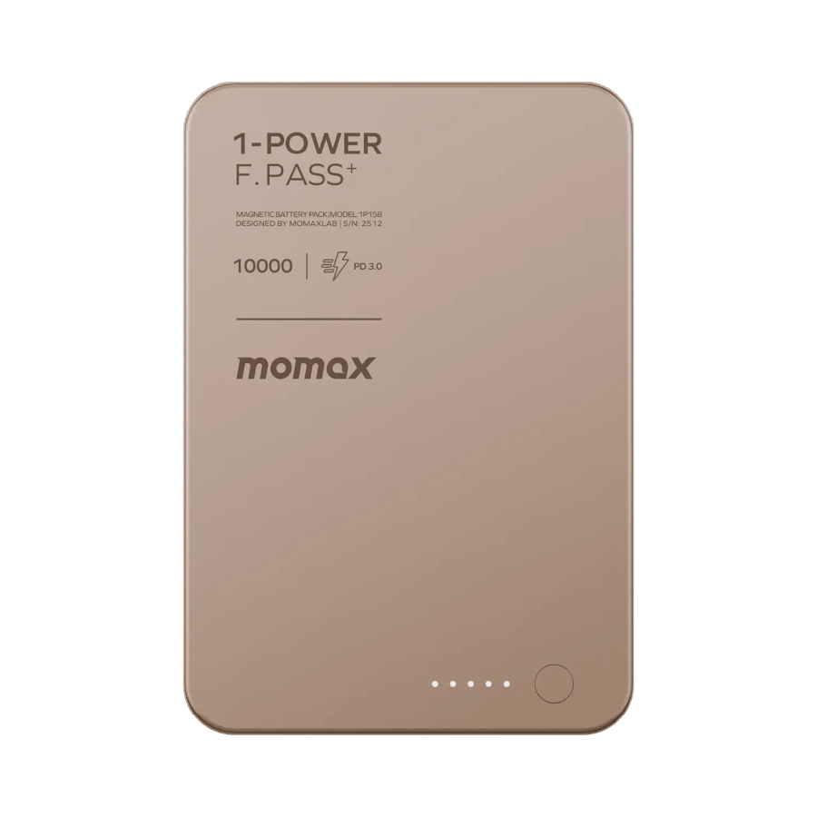 1-Power F.Pass+ بطارية مغناطيسية 10000mAh بكابل USB-C