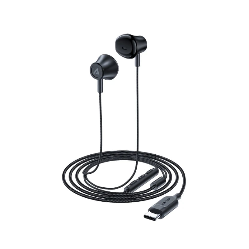 سماعات L2 السلكية USB-C باللون الأسود