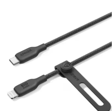 أنكر كابل Lightning إلى USB C بطول 0 9 م أسود