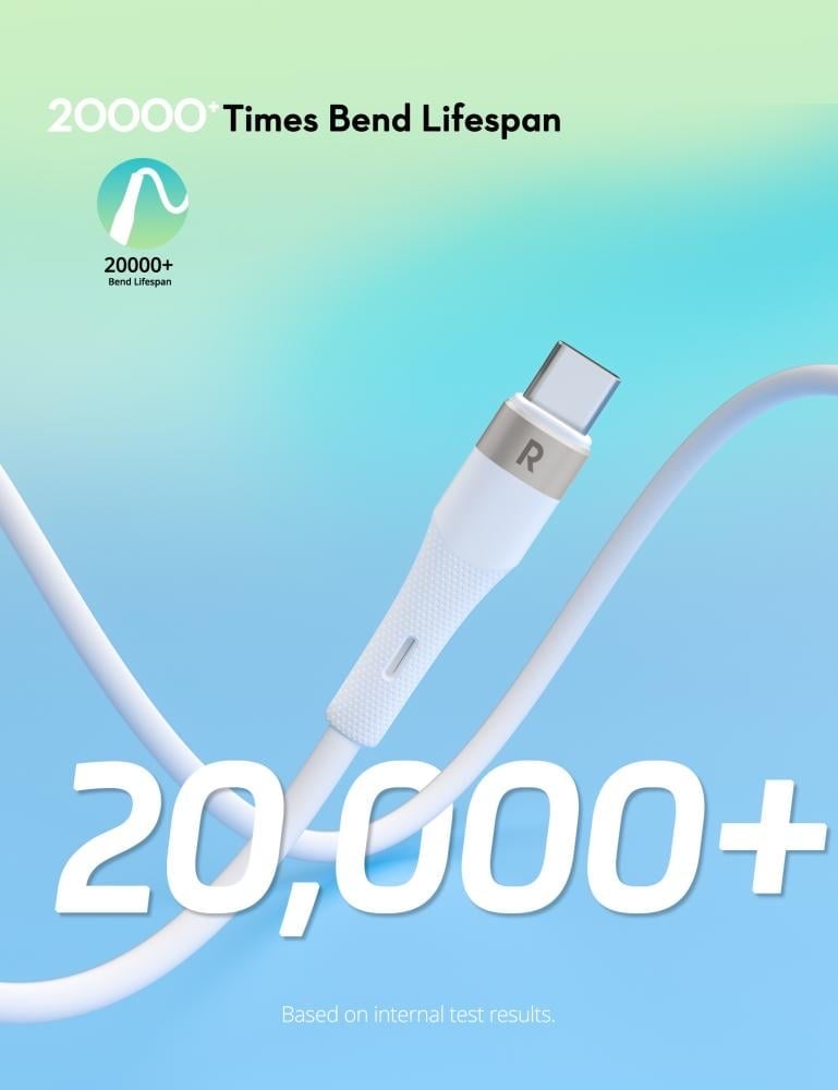 كابل Type-C بقوة 60 واط بطول 1.2 متر