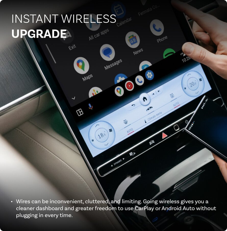 مميزات محول Ottocast Mini Slim للسيارة