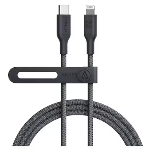 أنكر كابل Lightning إلى USB C بطول 0 9 م أسود
