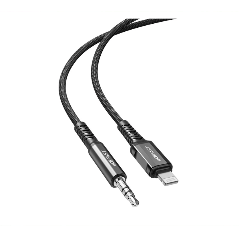 إيسفاست كابل Lightning إلى AUX أسود