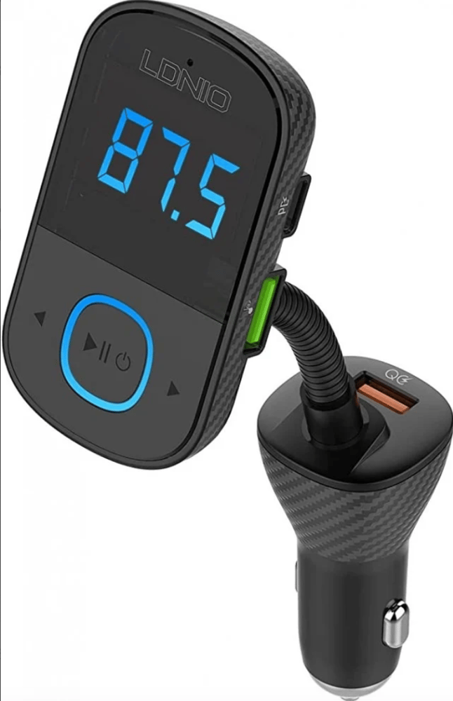 لدنيو شاحن سيارة C705Q BT5 0 شاحن USB ثلاثي BT5 0