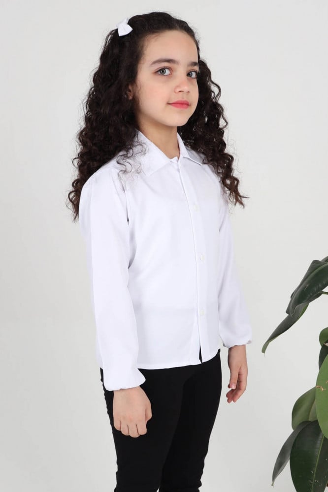 بلوزه أكمام مطاط روضه وابتدائي