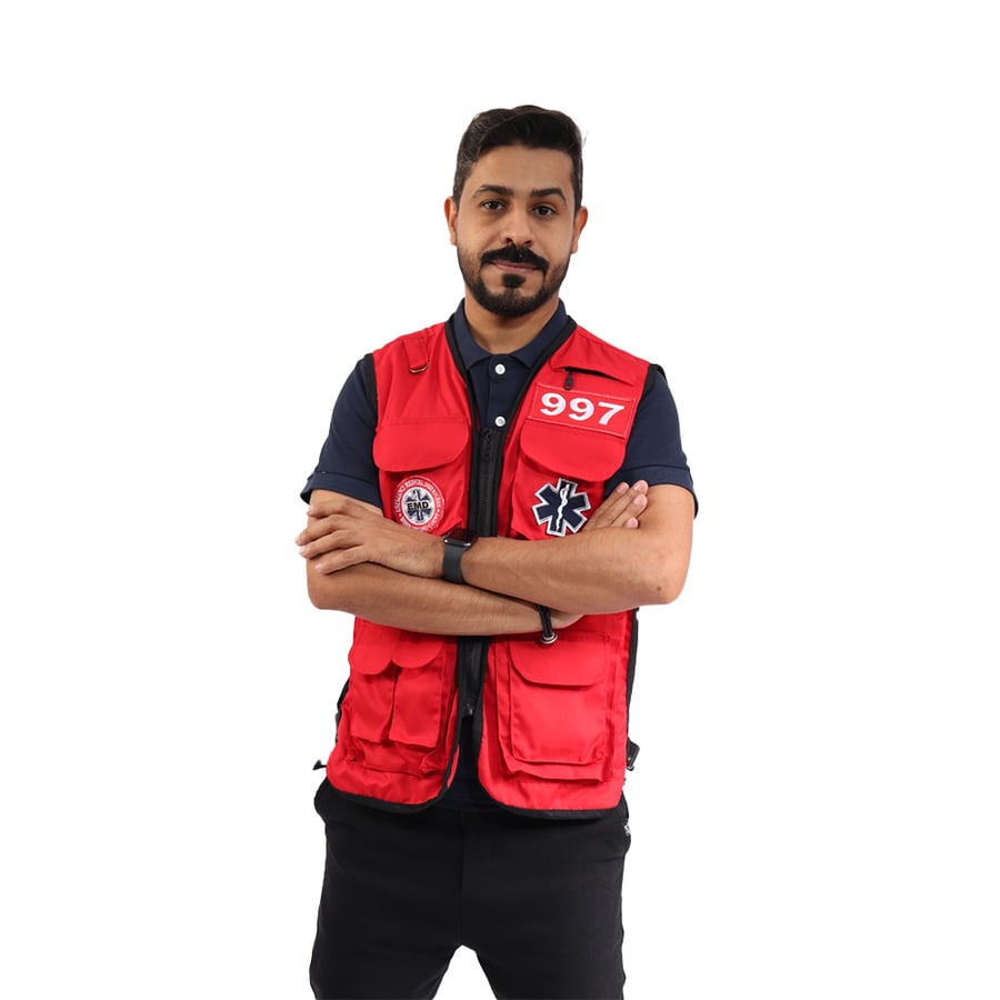 سترة مسعف الهلال الاحمر EMERGENCY