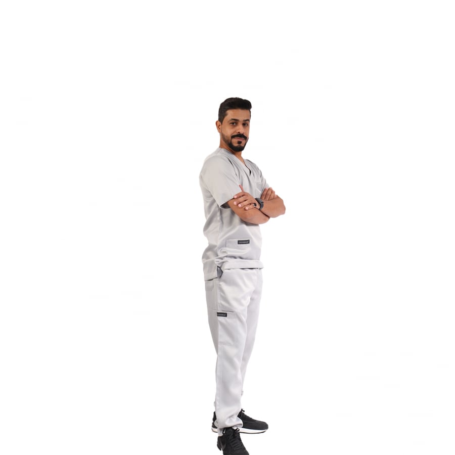 سكراب رمادي فاتح رجالي