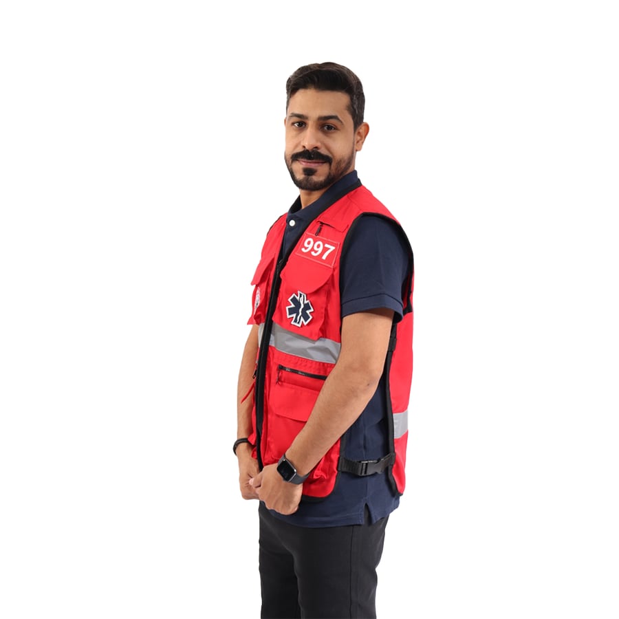سترة مسعف الهلال الاحمر EMERGENCY
