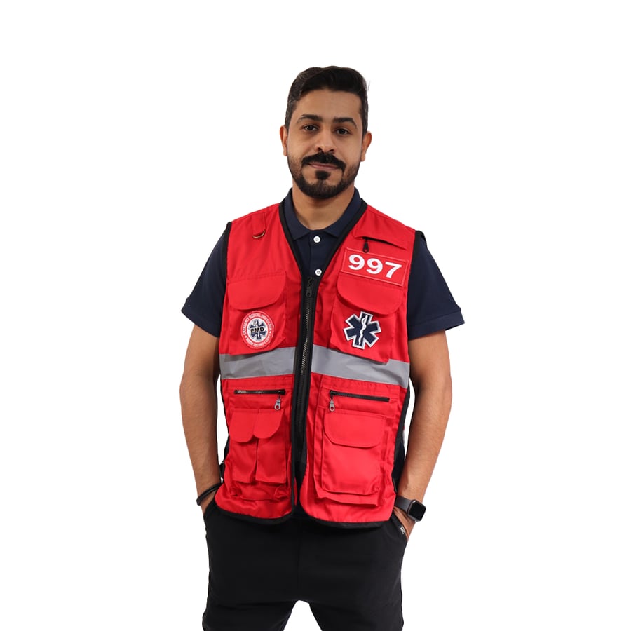 سترة مسعف الهلال الاحمر EMERGENCY