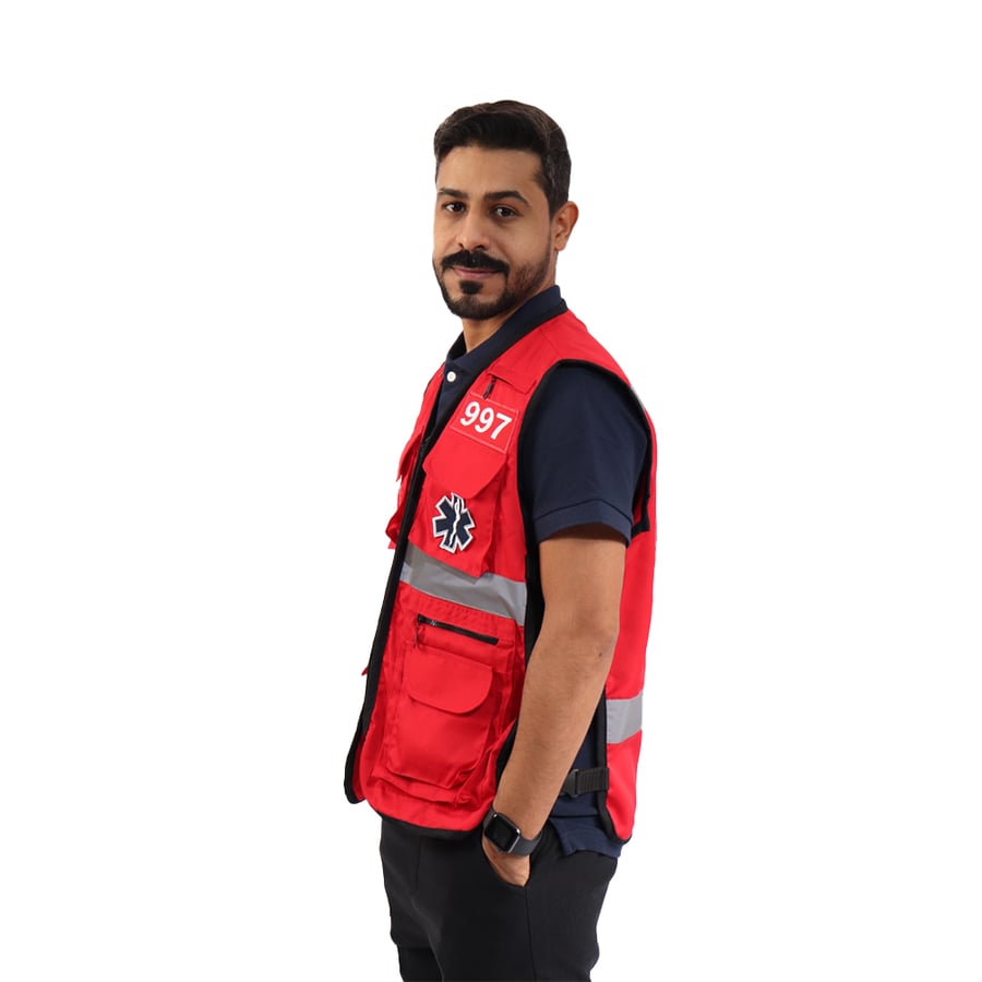 سترة مسعف الهلال الاحمر EMERGENCY