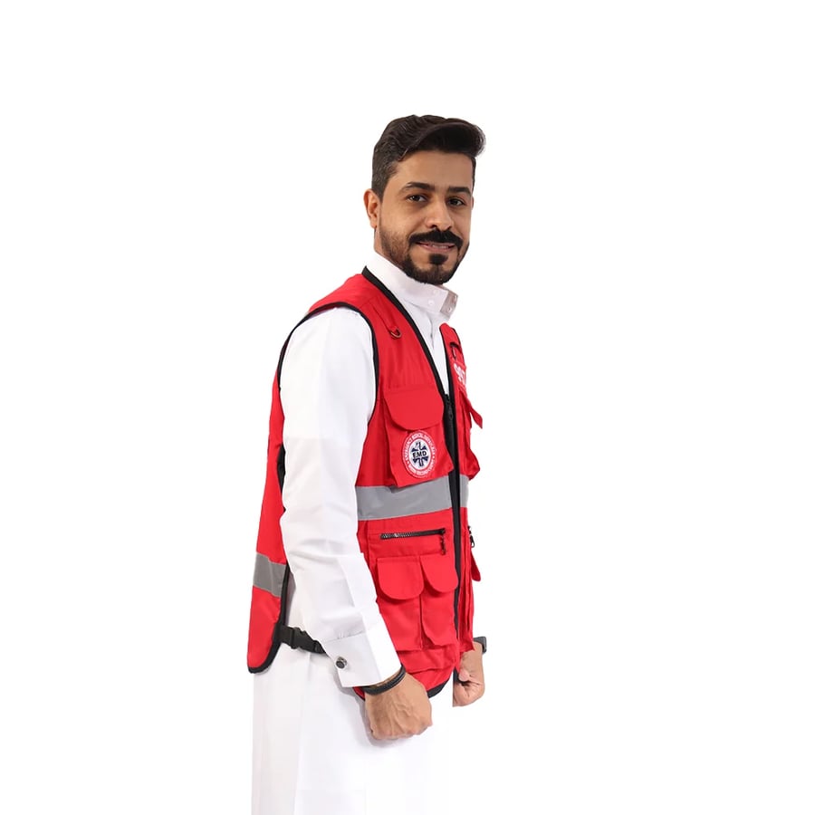 سترة مسعف الهلال الاحمر EMERGENCY
